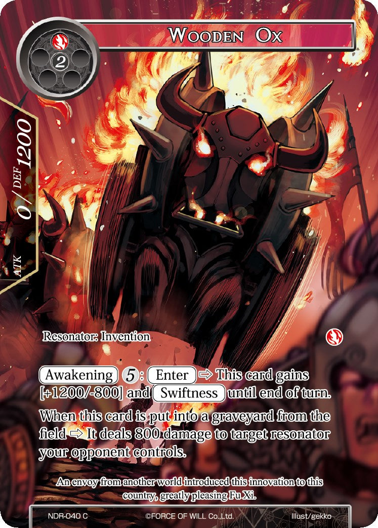 Wooden Ox (Full Art) (NDR-040) [New Dawn Rises]