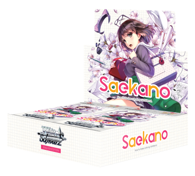 Weiss Schwarz: Saekano - How to Raise a Boring Girlfriend Booster Display