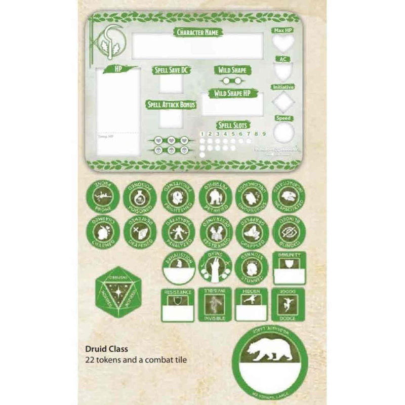 D&D Class Token Set