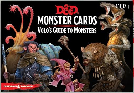 Monster Cards Volo's Guild to Monsters