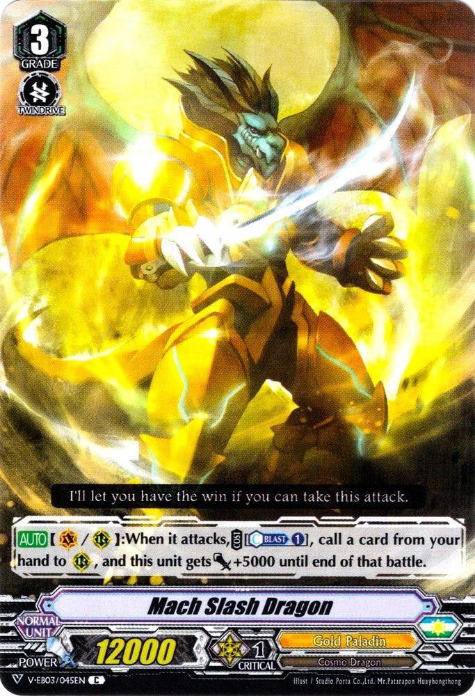 Mach Slash Dragon (V-EB03/045EN) [ULTRARARE MIRACLE COLLECTION]