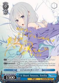 A Short Snooze, Emilia (RZ/S46-TE42SP SP) [Re:ZERO]