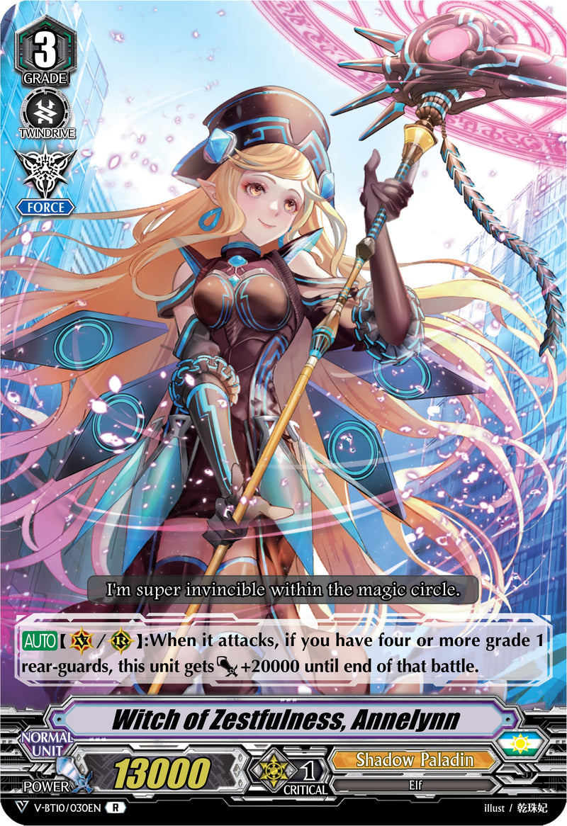 Witch of Zestfulness, Annelynn (V-BT10/030EN) [Phantom Dragon Aeon]