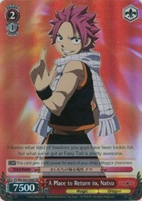 A Place to Return to, Natsu (FT/EN-S02-056S SR) [Fairy Tail ver.E]