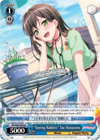 "Seeing Rabbits" Tae Hanazono (BD/W63-E079 R) [BanG Dream! Girls Band Party! Vol.2]