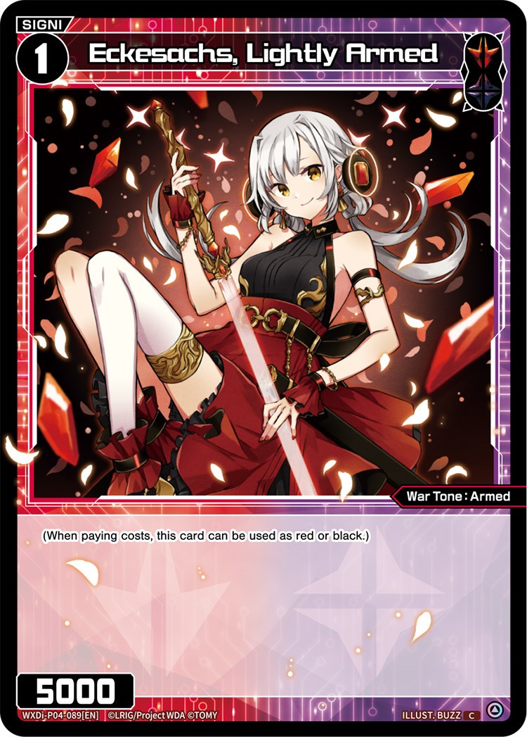 Eckesachs, Lightly Armed (WXDi-P04-089) [Vertex Diva]