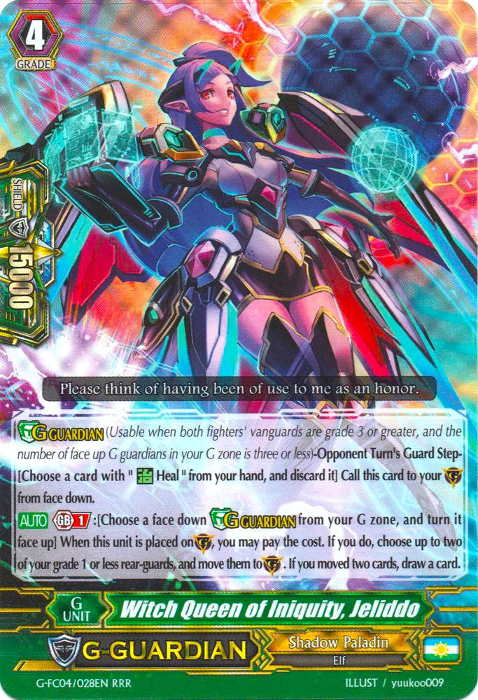 Witch Queen of Iniquity, Jeliddo (G-FC04/028EN) [Fighters Collection 2017]