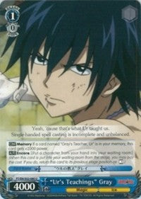 "Ur's Teachings" Gray (FT/EN-S02-080 U) [Fairy Tail ver.E]