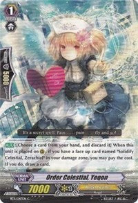 Order Celestial, Yeqon (BT11/047EN) [Seal Dragons Unleashed]