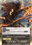 Warlord of Exploding Flame // Warlord of Exploding Flame (J) (1-051/J) [The Dawn of Valhalla]
