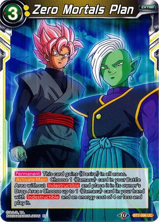 Zero Mortals Plan (BT7-096) [Assault of the Saiyans]