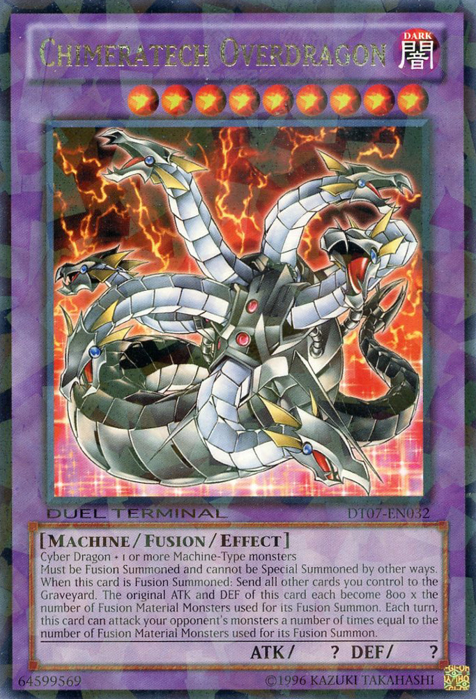 Chimeratech Overdragon [DT07-EN032] Rare