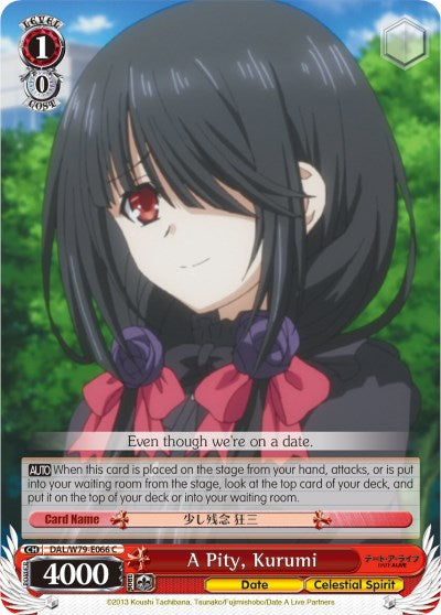 A Pity, Kurumi (DAL/W79-E066 C) [Date A Live]