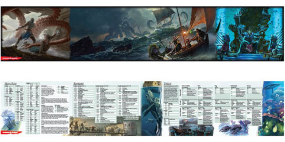 DM Screen: Of Ships & The Sea